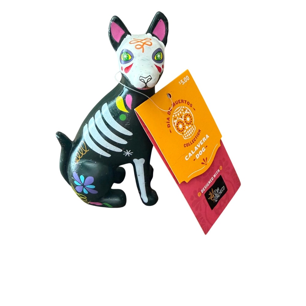 Dia De Muertos Collection Calavera Dog Figurine Luis Pacheco Target Black Sugar